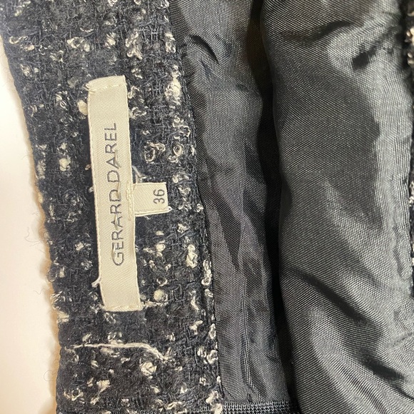 Gérard Darel Black Tweed Skirt - Size 36 - Picture 4 of 4